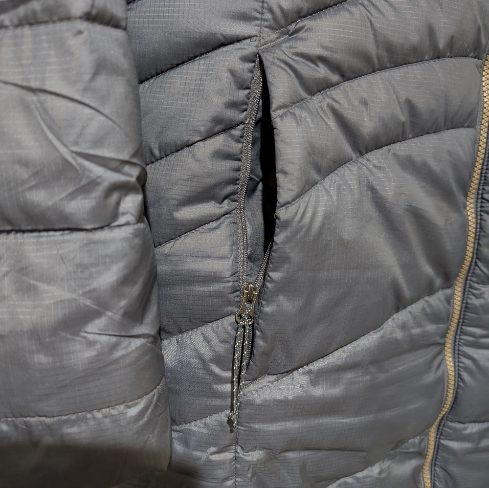 Columbia Navy Quilted Long Jacket - Picture 6 of 6